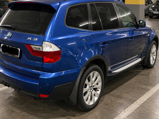 2007 BMW X3 30d I (E83) Рестайлинг, синий, 1100000 рублей, вид 4