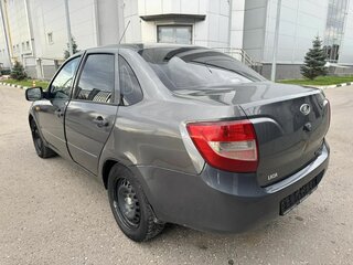 2013 Lada (ВАЗ) Granta I, зелёный, 210000 рублей, вид 4