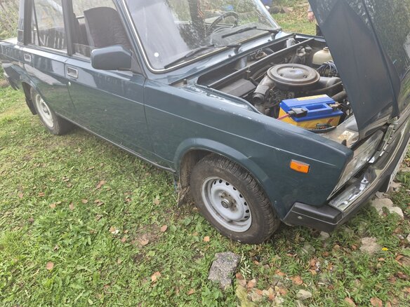 2004 Lada (ВАЗ) 2107, синий, 170000 рублей - вид 9