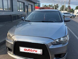 2012 Mitsubishi Lancer X Рестайлинг, серый, 400000 рублей, вид 2