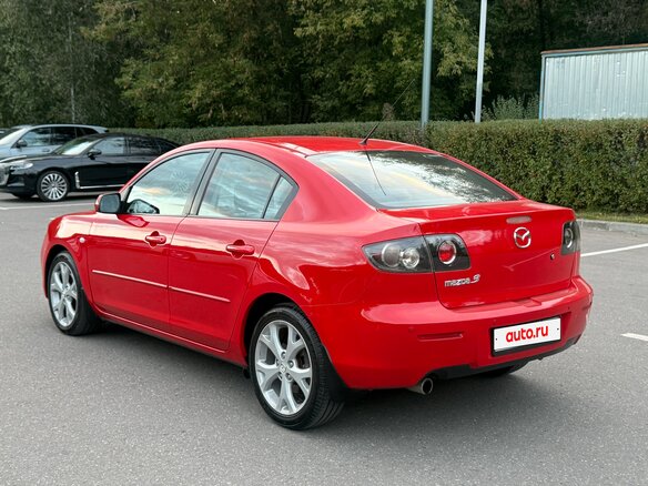 2008 Mazda 3 4-speed I (BK) Рестайлинг, красный, 695000 рублей - вид 14