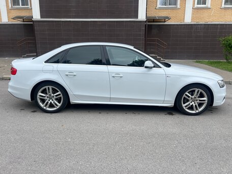 2013 Audi A4 IV (B8) Рестайлинг, белый, 1670000 рублей, вид 5