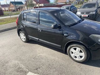 2012 Renault Sandero I, чёрный, 449000 рублей, вид 2