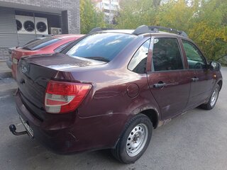 2013 Lada (ВАЗ) Granta I, пурпурный, 190000 рублей, вид 3