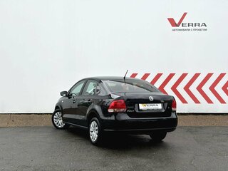 2014 Volkswagen Polo V, чёрный, 740000 рублей, вид 3