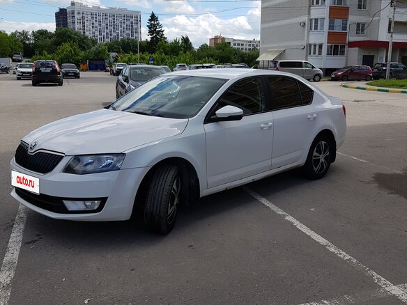 2014 Skoda Octavia III (A7), белый, 1060000 рублей