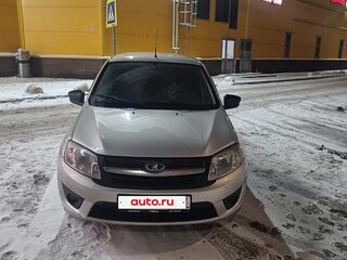 2016 Lada (ВАЗ) Granta I, серебристый, 480000 рублей, вид 1