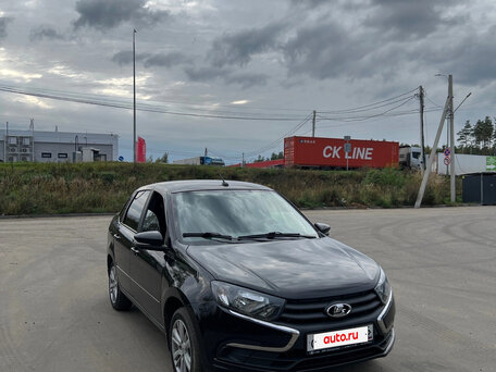 2023 Lada (ВАЗ) Granta I Рестайлинг, чёрный, 800000 рублей, вид 1