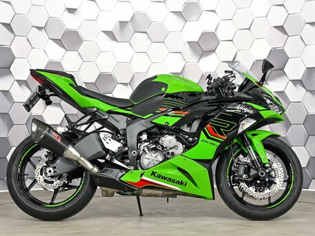 2022 Kawasaki ZX-6R Ninja, зелёный, 1199000 рублей, вид 3