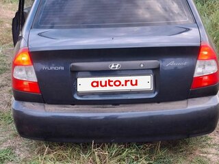 2007 Hyundai Accent ТагАЗ II, синий, 420000 рублей, вид 5