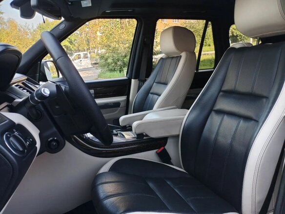 2011 Land Rover Range Rover Sport I Рестайлинг, синий, 1640000 рублей - вид 14