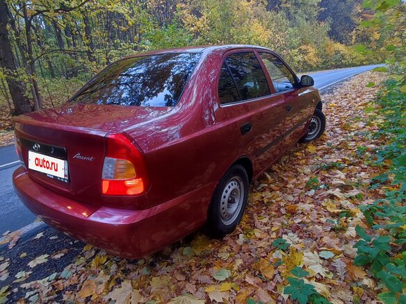 2006 Hyundai Accent ТагАЗ II, красный, 330000 рублей - вид 2