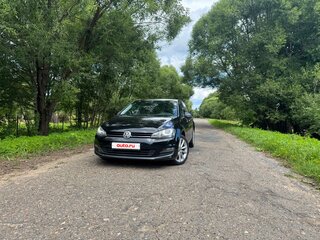2013 Volkswagen Golf VII, чёрный, 1320000 рублей, вид 2