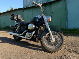 1997 Honda Shadow 400, зелёный, 320000 рублей, вид 1