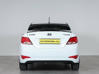 2015 Hyundai Solaris I Рестайлинг, белый, 899000 рублей, вид 5