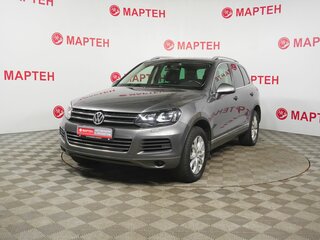 2013 Volkswagen Touareg II, серый, 1777000 рублей, вид 1