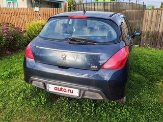 2012 Peugeot 308 I Рестайлинг, синий, 850000 рублей, вид 2