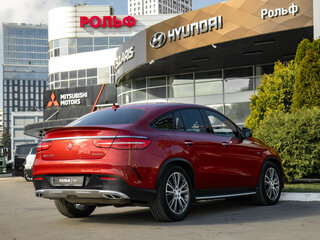 2015 Mercedes-Benz GLE Coupe 450 AMG I (C292), красный, 3648000 рублей, вид 4