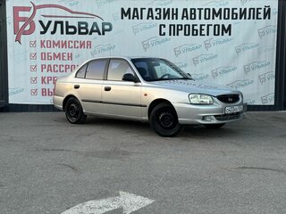 2009 Hyundai Accent ТагАЗ II, серебристый, 390000 рублей, вид 1