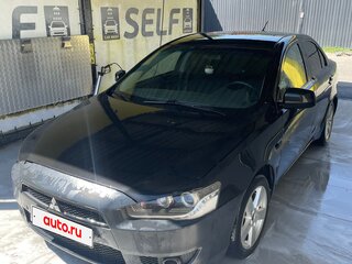 2008 Mitsubishi Lancer X, чёрный, 350000 рублей, вид 4