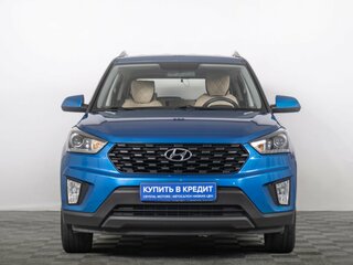 2021 Hyundai Creta I Рестайлинг, синий, 2169000 рублей, вид 3