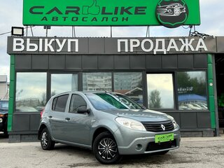 2011 Renault Sandero I, синий, 389000 рублей, вид 1