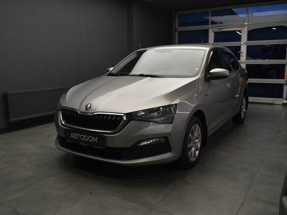 2021 Skoda Rapid II, серый, 1517000 рублей