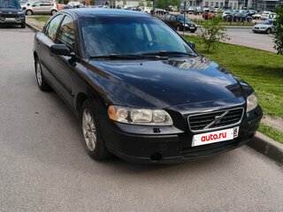 2004 Volvo S60 I Рестайлинг, чёрный, 399000 рублей, вид 2