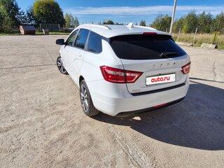 2019 Lada (ВАЗ) Vesta SW I, белый, 1050000 рублей, вид 3
