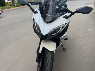 2017 Kawasaki ER-6F (Ninja 650R), белый, 700000 рублей, вид 4