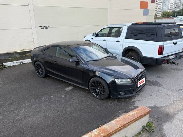 2009 Audi A5 I (8T), коричневый, 455000 рублей