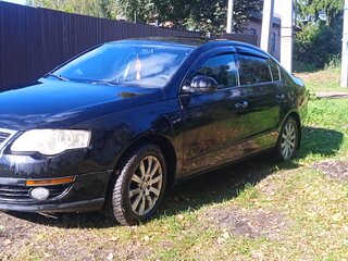 2007 Volkswagen Passat B6, чёрный, 370000 рублей, вид 1