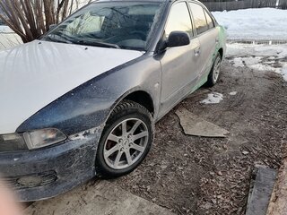 2000 Mitsubishi Galant VIII Рестайлинг, синий, 250000 рублей, вид 1