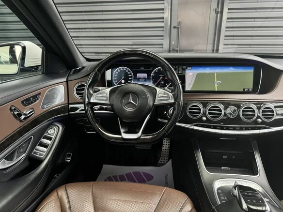 2016 Mercedes-Benz S-Класс 500 VI (W222, C217), белый - вид 11