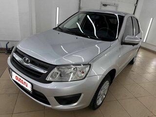 2015 Lada (ВАЗ) Granta I, серебристый, 479000 рублей, вид 2