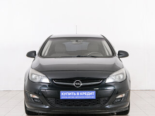 2013 Opel Astra J Рестайлинг, чёрный, 849000 рублей, вид 2