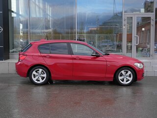 2012 BMW 1 серии 118i II (F20/F21), красный, 1040000 рублей, вид 4