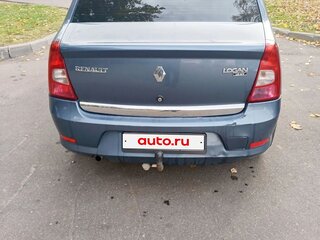 2011 Renault Logan I Рестайлинг, синий, 550000 рублей, вид 2