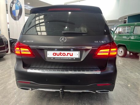 2016 Mercedes-Benz GLS 350 d I (X166), чёрный, 3600000 рублей, вид 4