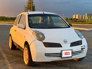 2002 Nissan March III (K12), белый, 190000 рублей, вид 2