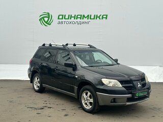 2007 Mitsubishi Outlander I, чёрный, 455000 рублей, вид 3