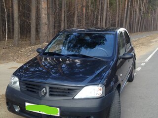 2009 Renault Logan I, серый, 323000 рублей, вид 2
