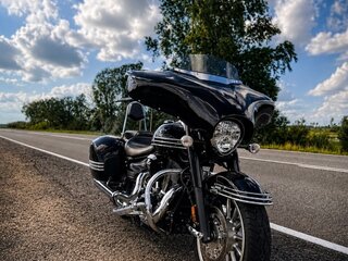 2008 Yamaha XV 1900, чёрный, 1150000 рублей, вид 3