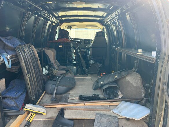 2008 Chevrolet Express, синий, 1450000 рублей - вид 6