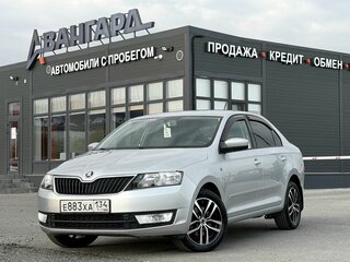2016 Skoda Rapid I, серебристый, 980000 рублей, вид 1