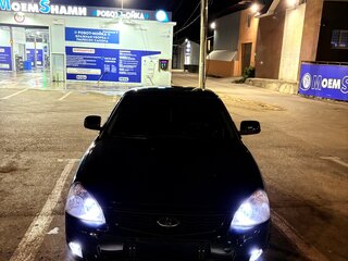 2008 Lada (ВАЗ) Priora I, чёрный, 200000 рублей, вид 2