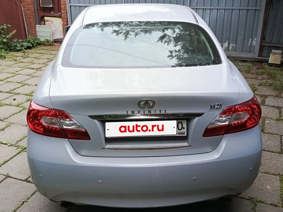 2012 Infiniti M25 IV, голубой, 1600000 рублей - вид 13