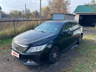 2013 Toyota Camry VII (XV50), чёрный, 1535000 рублей, вид 2