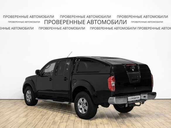 2007 Nissan Navara (Frontier) III (D40), чёрный - вид 3
