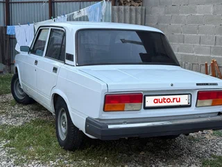 2007 Lada (ВАЗ) 2107, белый, 195000 рублей, вид 1